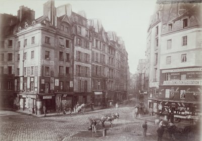 Paris, Rue Galande, 1888 von French Photographer